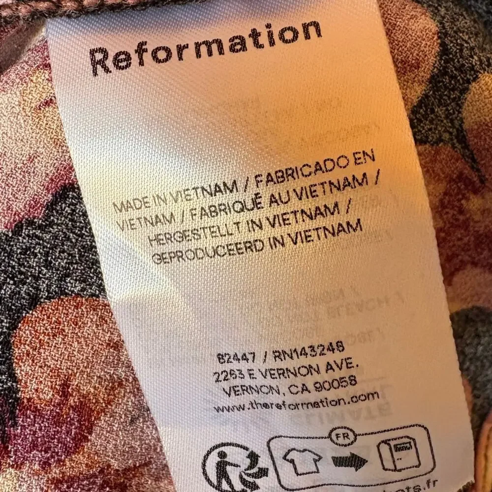 Reformation blouse good